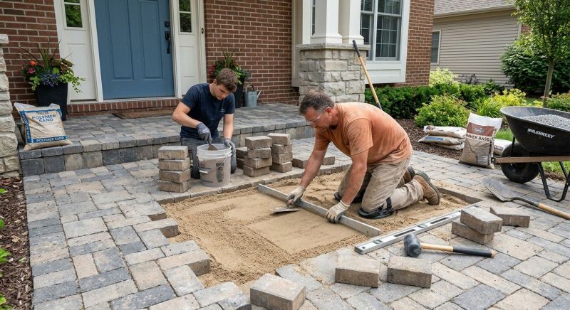Outdoor Paver Repair