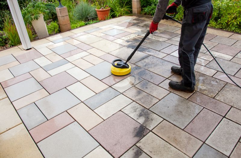 Sealed and Restored Pavers
